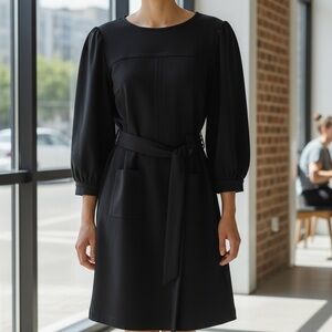 NWOT Simply Vera Vera Wang Black Dress